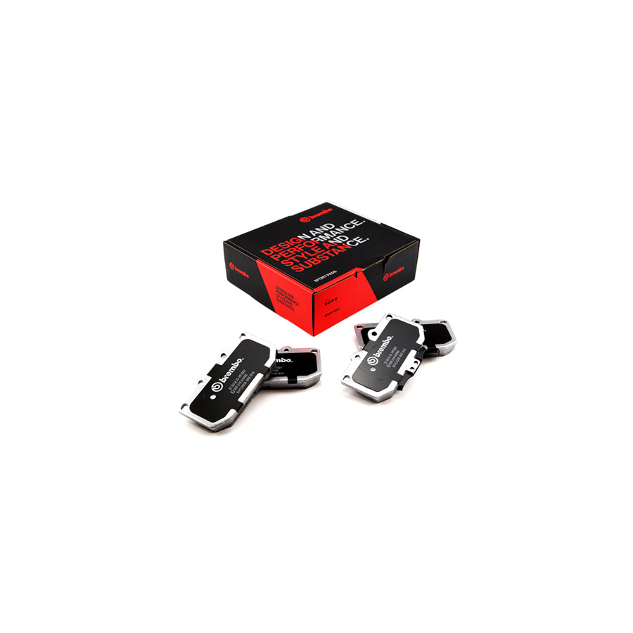 Brembo 07.B314.10 Nissan Subaru Toyota Front HP2 High Performance Brake Pad Set (Inc. 300ZX, Silvia, Impreza, Yaris) | Duco Car Parts UK Car Parts