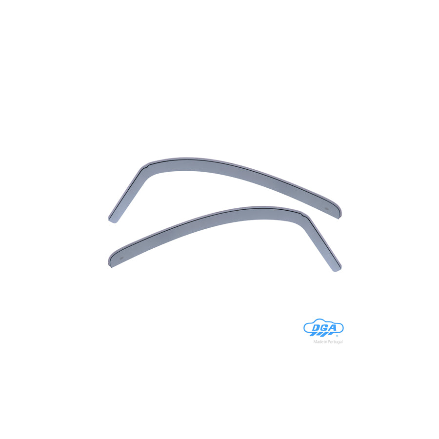 DGA 15026 Wind deflectors suitable for MERCEDES-BENZ CITAN Arrow direction, Front, inner