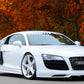 Rieger 00055607 Audi 42 R8 Right Side Skirt -  Matte Black