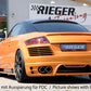 Rieger 00055157 Audi 8J TT Rear Bumper for Twin Tailpipe Left & Right