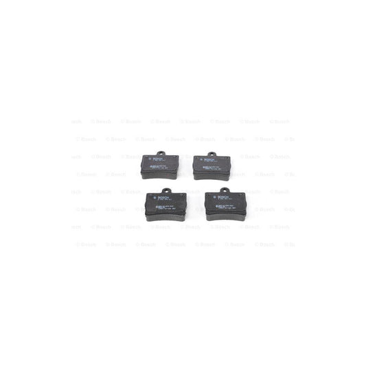 Bosch 0986494017 Brake Pad Set Suitable For Mercedes Benz C Class Saloon W202 With Anti Squeak Plate BP261