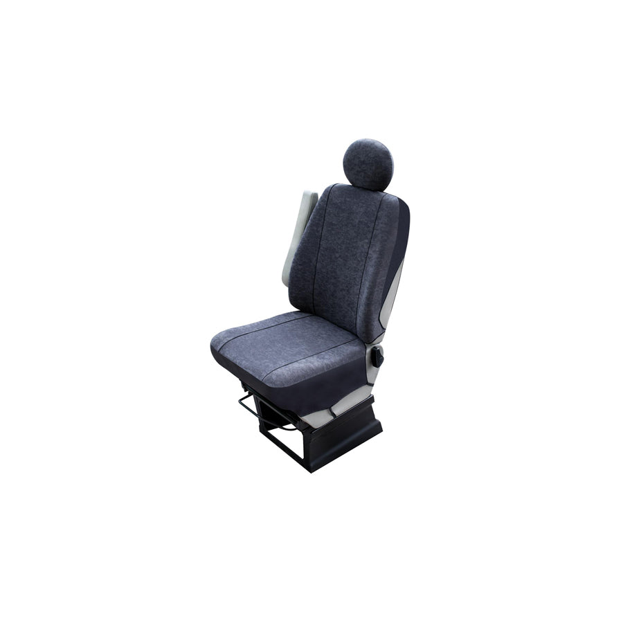 CARPASSION BUS I Elegance 30111 Car seat cover graphite, Front
