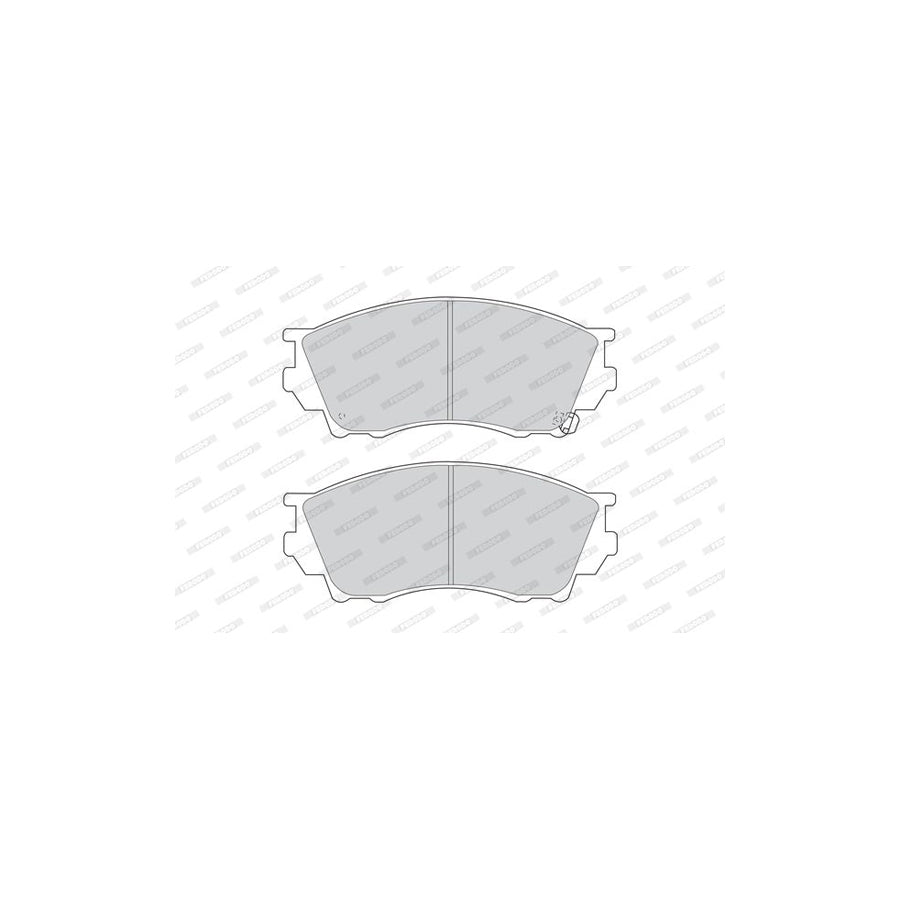 Ferodo Premier Fdb1025 Brake Pad Set For Mazda Xedos 9 Ta With Acoustic Wear Warning Without Accessories