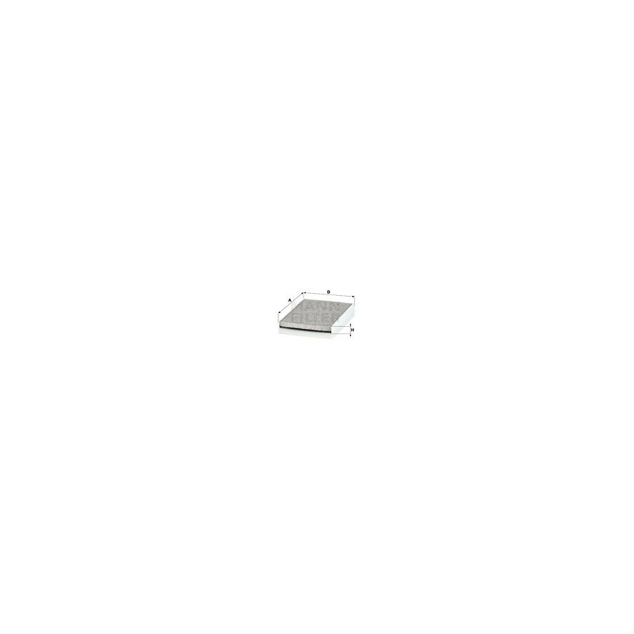 MANN-FILTER CUK 32 008 Pollen filter Activated Carbon Filter