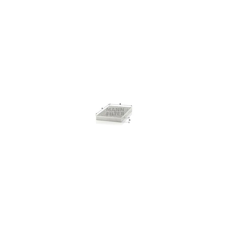 MANN-FILTER CUK 3192 Pollen filter Activated Carbon Filter