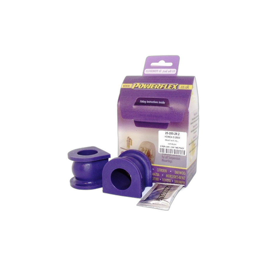 Powerflex PFF25-205-28.2 Honda S2000 Front Anti Roll Bar Bush 28.2mm | Duco Car Parts UK Car Parts