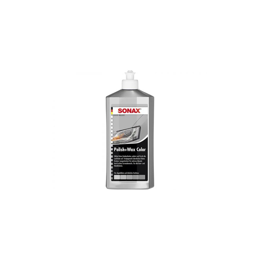 Sonax Polish + Wax COLOR Silver/Grey 500ml | ML Performance Car Care