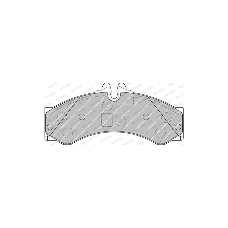 Ferodo Premier Eco Friction Fvr1879 Brake Pad Set Prepared For Wear Indicator With Accessories