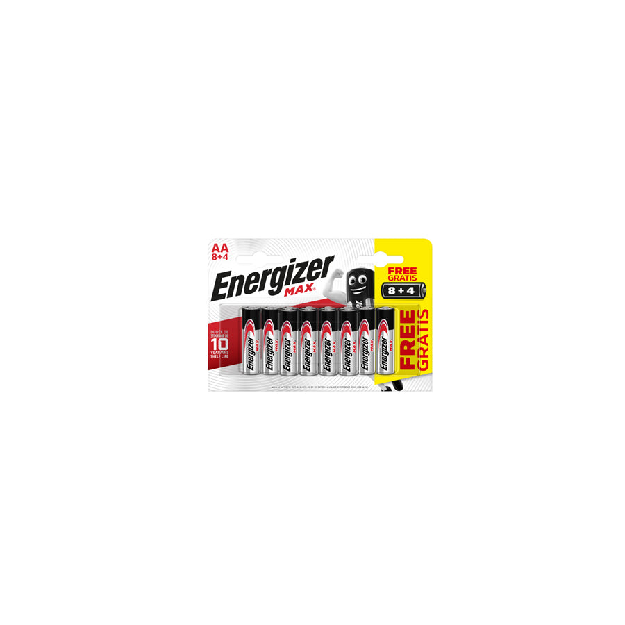 ENERGIZER Max Alk AA BP12 8+4