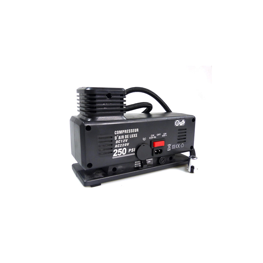 CARTEC 231793 Air compressor 12, 220V, 250 psi, 17 bar, Electric, cigarette lighter powered portable