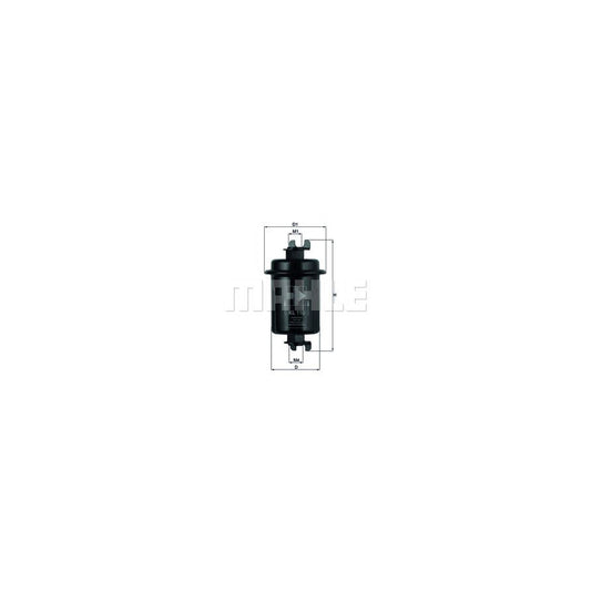 MAHLE ORIGINAL KL 189 Fuel filter In-Line Filter