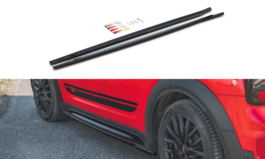 Maxton Design MC-CO-2-JCW-SD1T Side Skirts Diffusers Mini Countryman JCW F60 | Duco Car Parts UK Car Parts