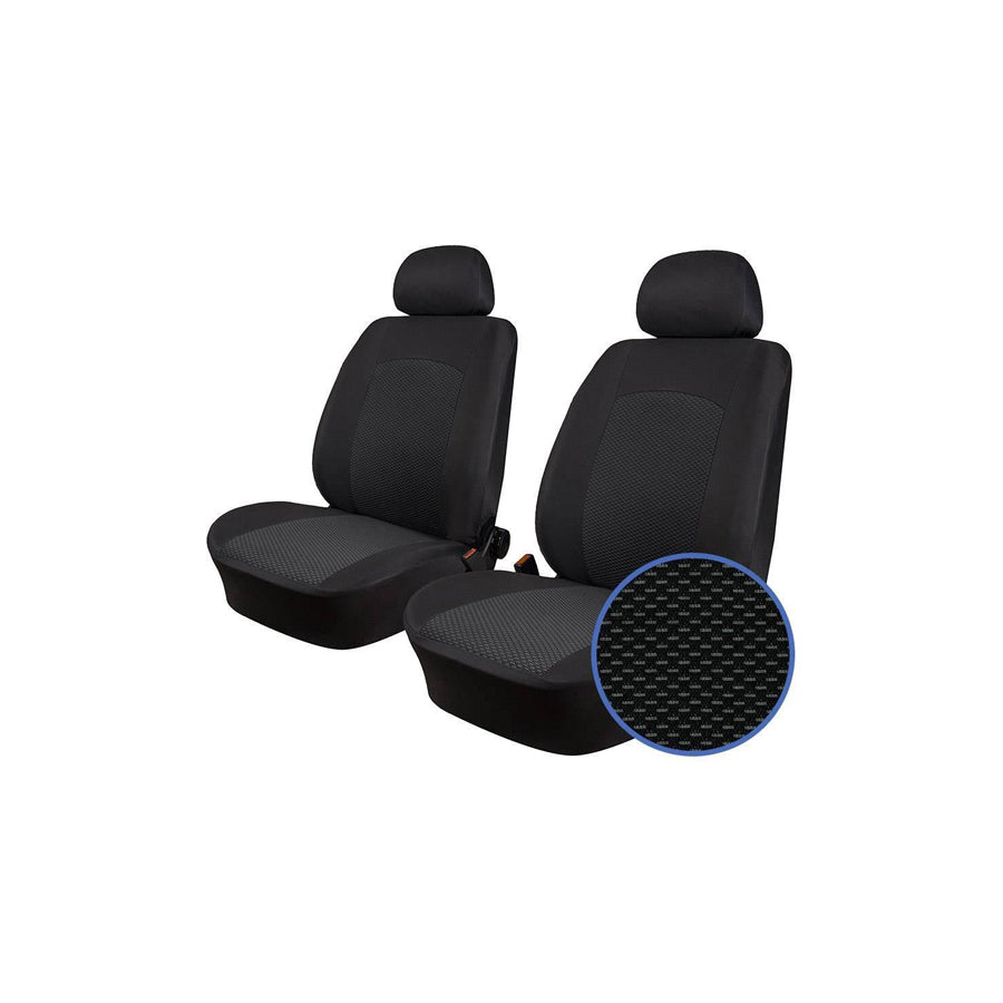 FROGUM L-/14_T06 Car seat cover Black, Front