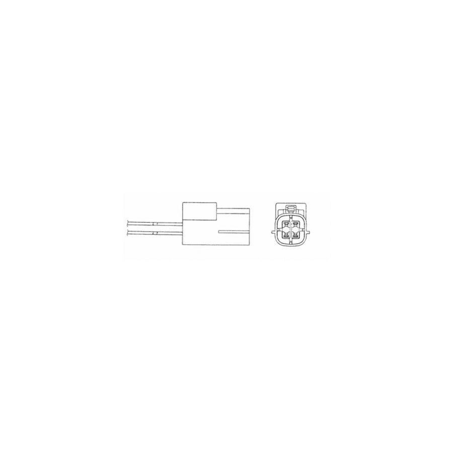 NTK Lambda Sensor / O2 Sensor (NGK 91332) - OZA817-EE1