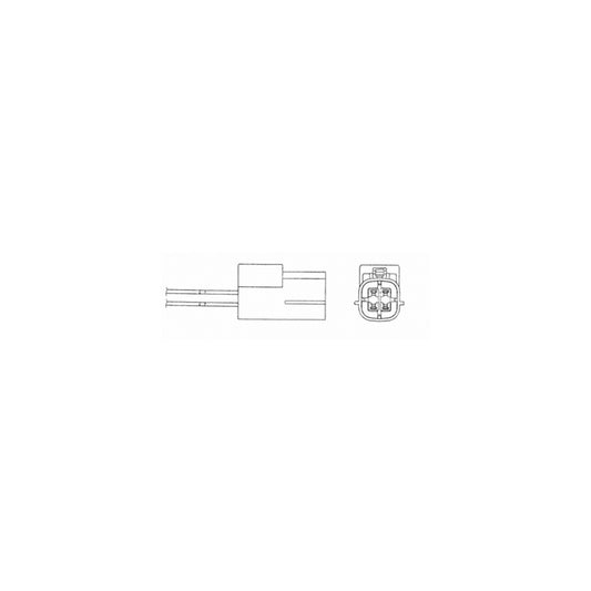 NTK Lambda Sensor / O2 Sensor (NGK 91332) - OZA817-EE1