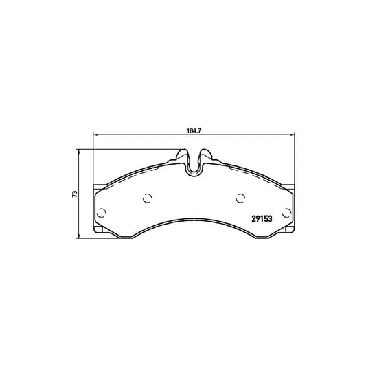 Hella 8DB 355 005 391 Brake Pad Set Prepared For Wear Indicator With Accessories