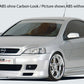 Rieger 00099305 Opel Astra G Right Side Skirt - Carbon-Look