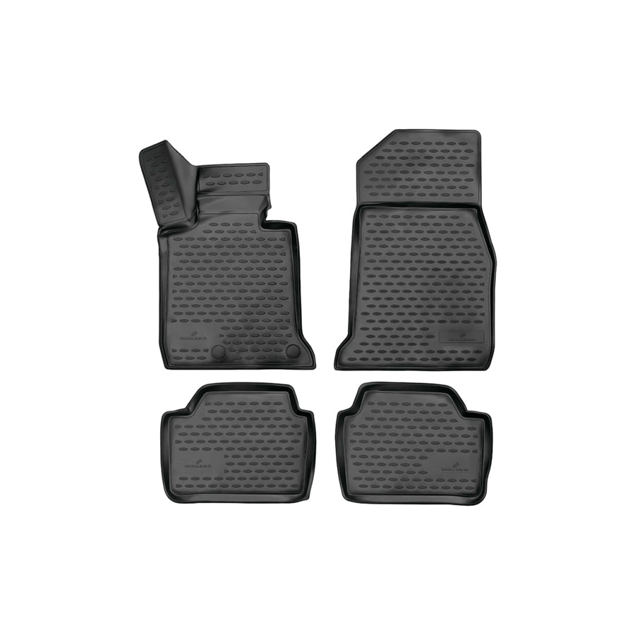 WALSER XTR 75021 Floor mat set Front and Rear
