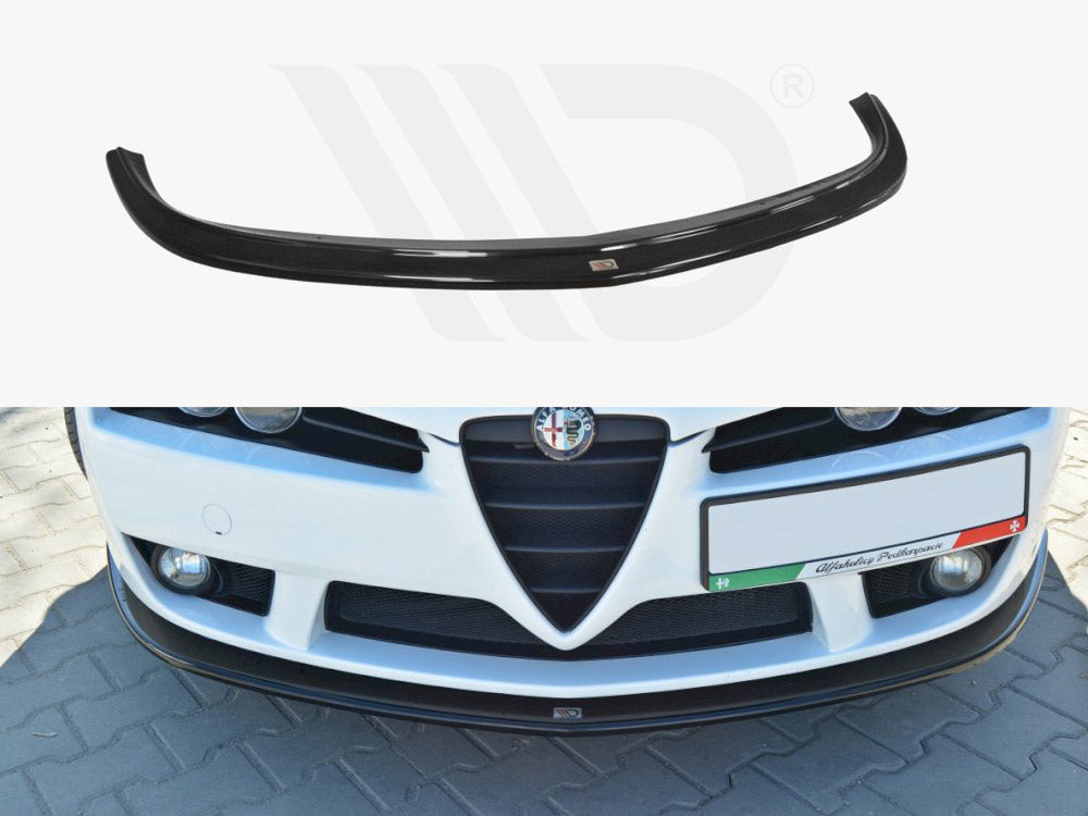 Maxton Design AL-BR-1-FD1T Front Splitter Alfa Romeo Brera | Duco Car Parts UK Car Parts