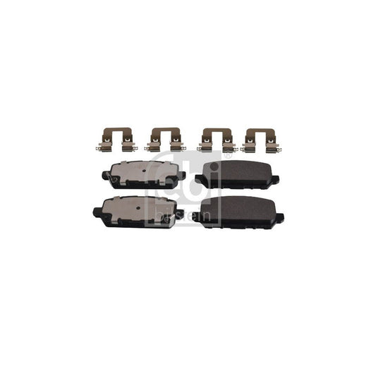 Febi Bilstein 116406 Brake Pad Set Rear Axle With Acoustic Wear Warning