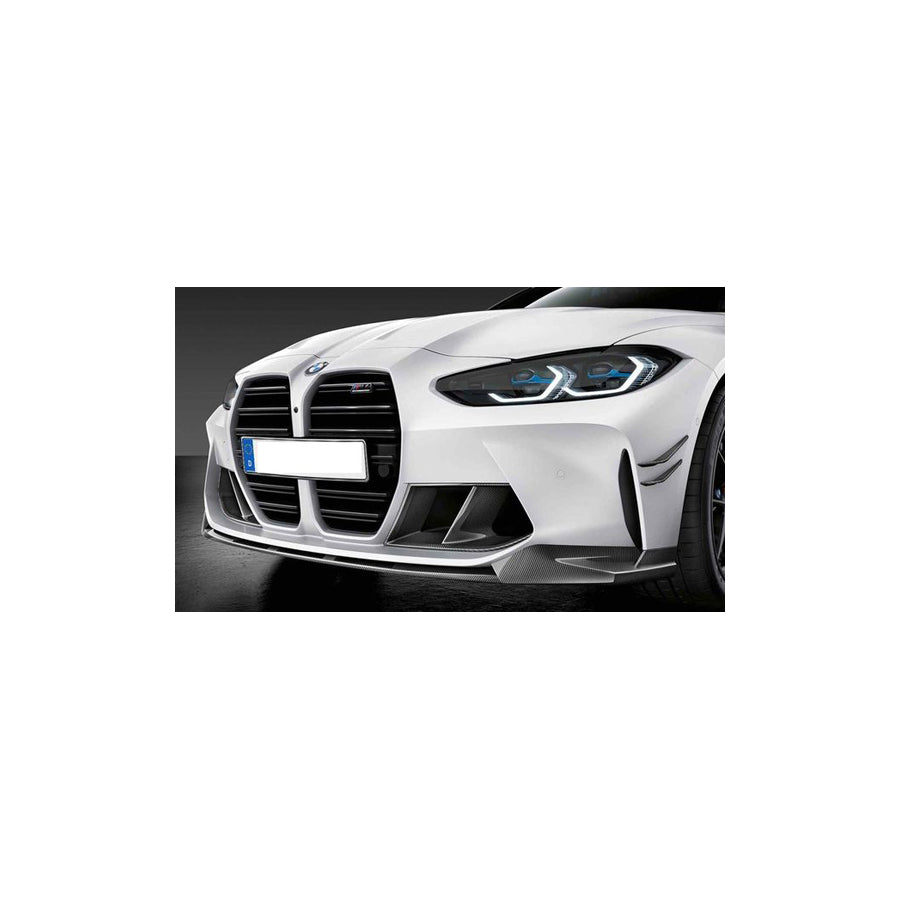 Genuine BMW G80 G82 M Performance Carbon Fibre Front Splitter (M3, M3 Competition, M4 & M4 Competition)