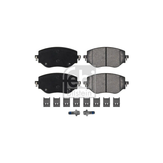 Febi Bilstein 177333 Brake Pad Set Front Axle With Attachment Material