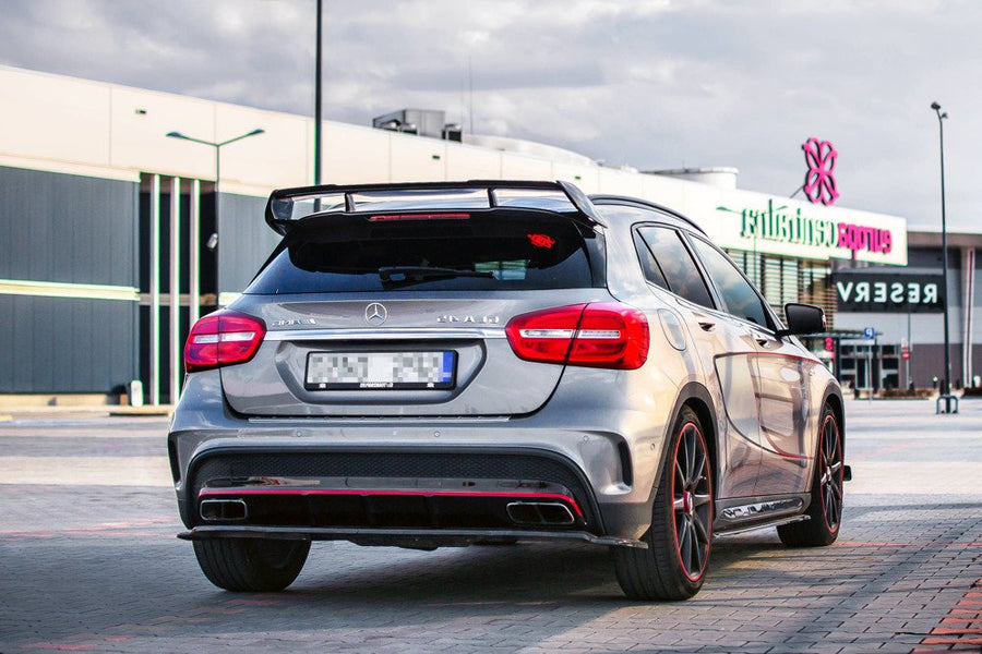 Maxton Design Mercedes Benz GLA 45 AMG X156 (Pre-Facelift) Central Rear Splitter (without vertical bars)