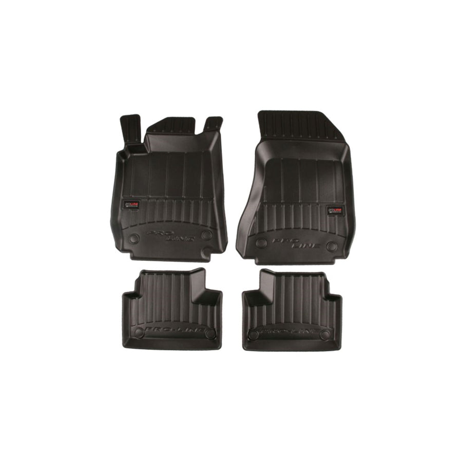 FROGUM 3D408135 Floor mat set for ALFA ROMEO 159 Saloon (939) Elastomer, Front and Rear, Quantity: 4, Black