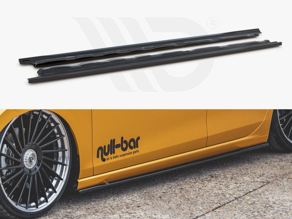 Maxton Design VW-GO-8-SD1T Side Skirts Diffusers V1 VW Golf MK8 | Duco Car Parts UK Car Parts
