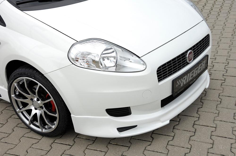 Rieger 00056040 Fiat Grande Punto (199) Front Splitter