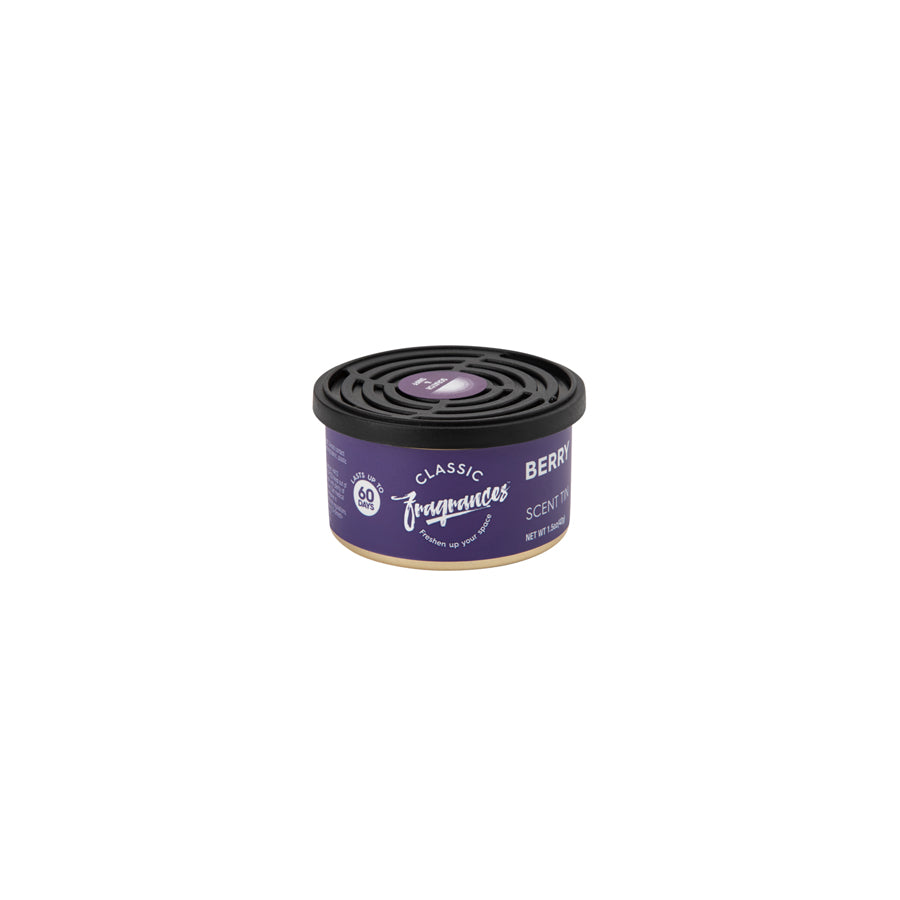 Designer Fragrances Scent Tin Car Air Freshener - Berry
