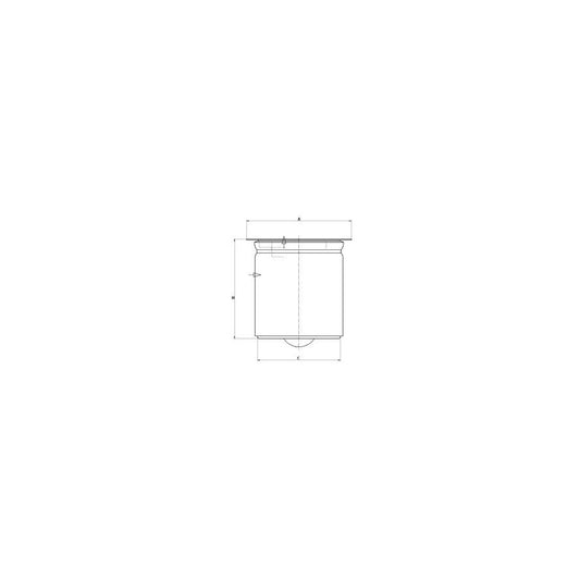 MANN-FILTER C 2722 Air Filter for NISSAN SUNNY Filter Insert