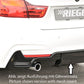 Rieger 00088054 BMW 4 Series F32 F33 F36 Rear Diffuser
