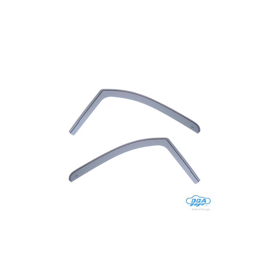 DGA 06045 Wind deflectors for CITRO?N BERLINGO Arrow direction, Front, inner