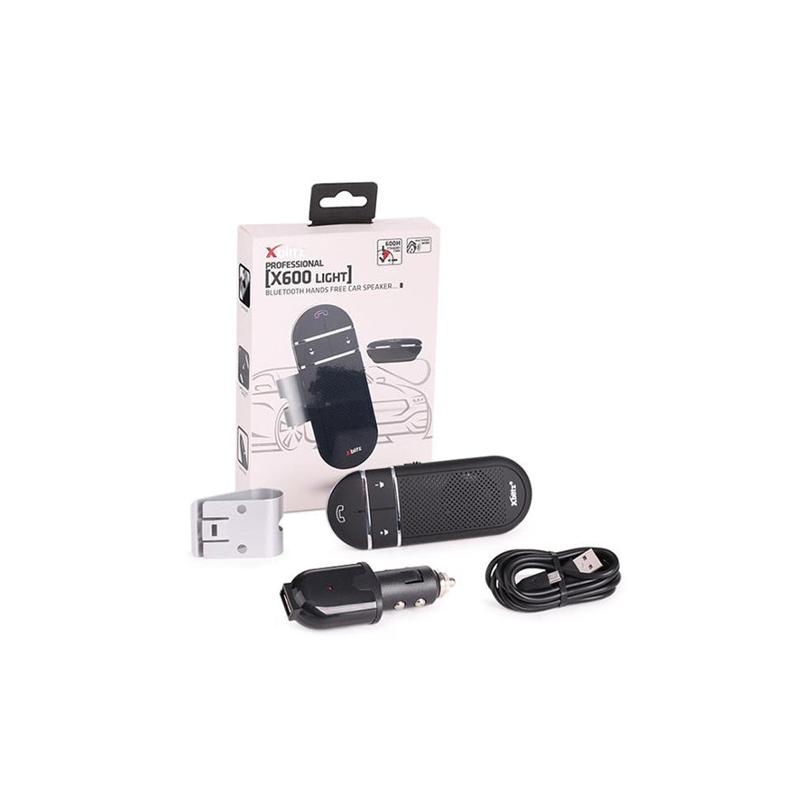 XBLITZ X600 Light Hands free car kit 600 mAh 16 hours Bluetooth: Yes
