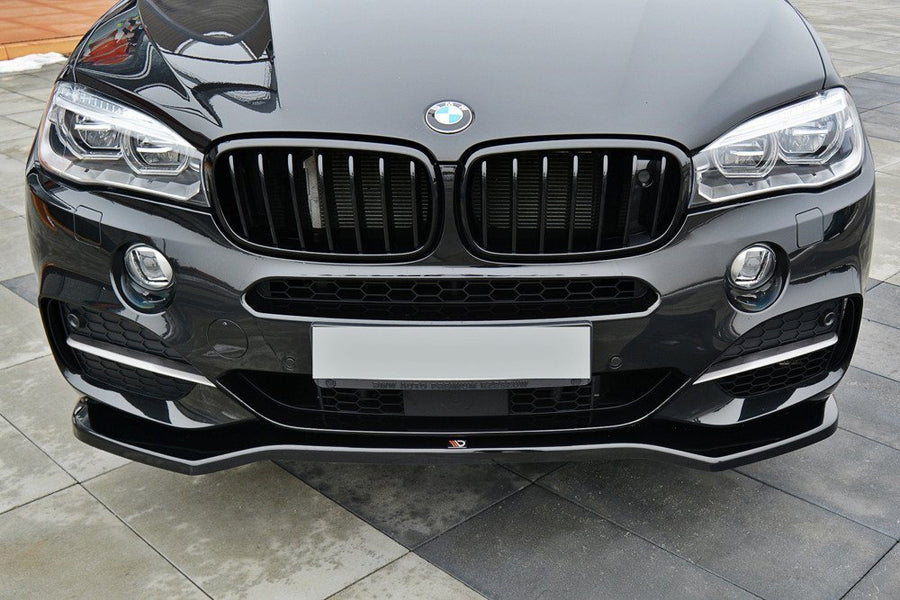 Maxton Design BM-X5-15-M-FD1T Front Splitter V.1 BMW X5 M-Pack F15 | Duco Car Parts UK Car Parts