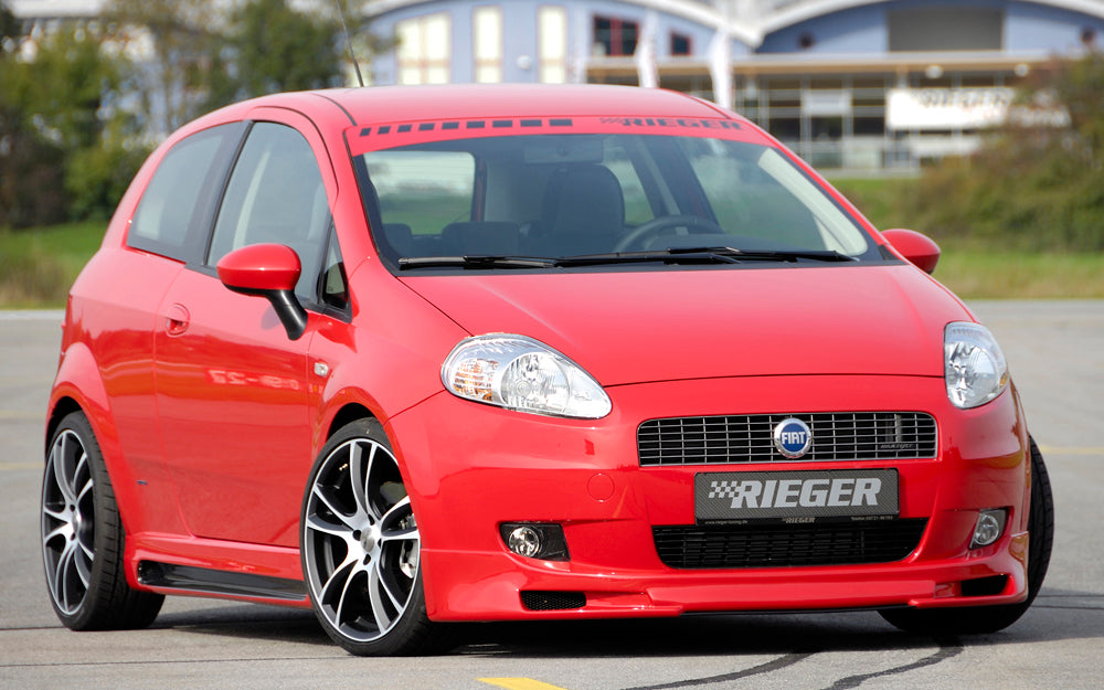 Rieger 00056040 Fiat Grande Punto (199) Front Splitter