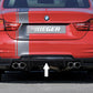 Rieger 00088057 BMW 4 Series F32 F33 F36 Rear Diffuser