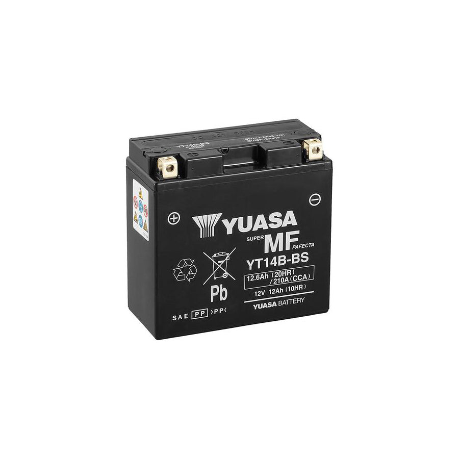Yuasa YT14B-BS 12v VRLA Motorbike & Motorcycle Battery