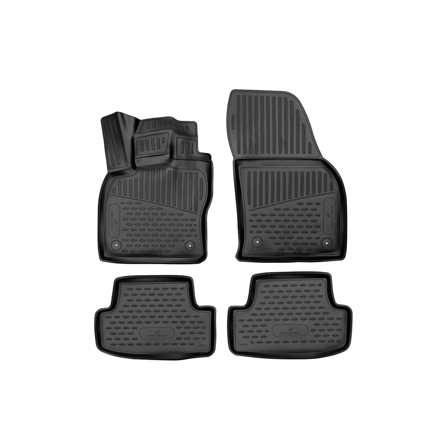 WALSER XTR 75004 Floor mat set Front and Rear