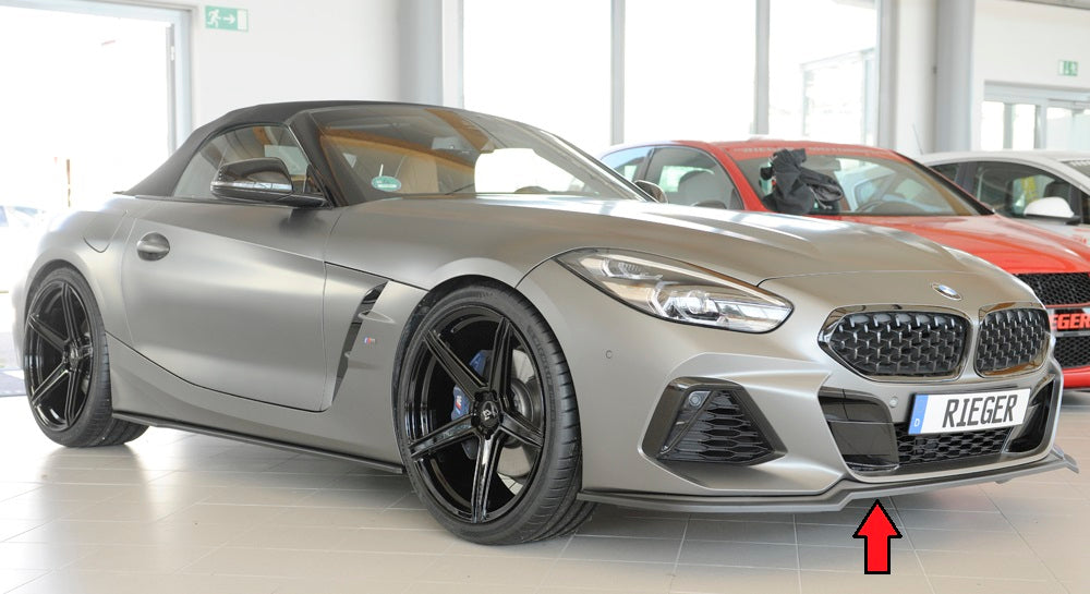 Rieger 00050520 BMW Z4 G4Z/G29 Front Splitter -  Matte Black