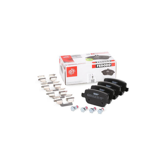 Ferodo Premier Eco Friction Fdb1917 Brake Pad Set Not Prepared For Wear Indicator With Brake Caliper Screws With Piston Clip With Accessories