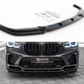 Maxton Design BM-X5M-05-FD1T Front Splitter V.1 BMW X5 M F95 | Duco Car Parts UK Car Parts