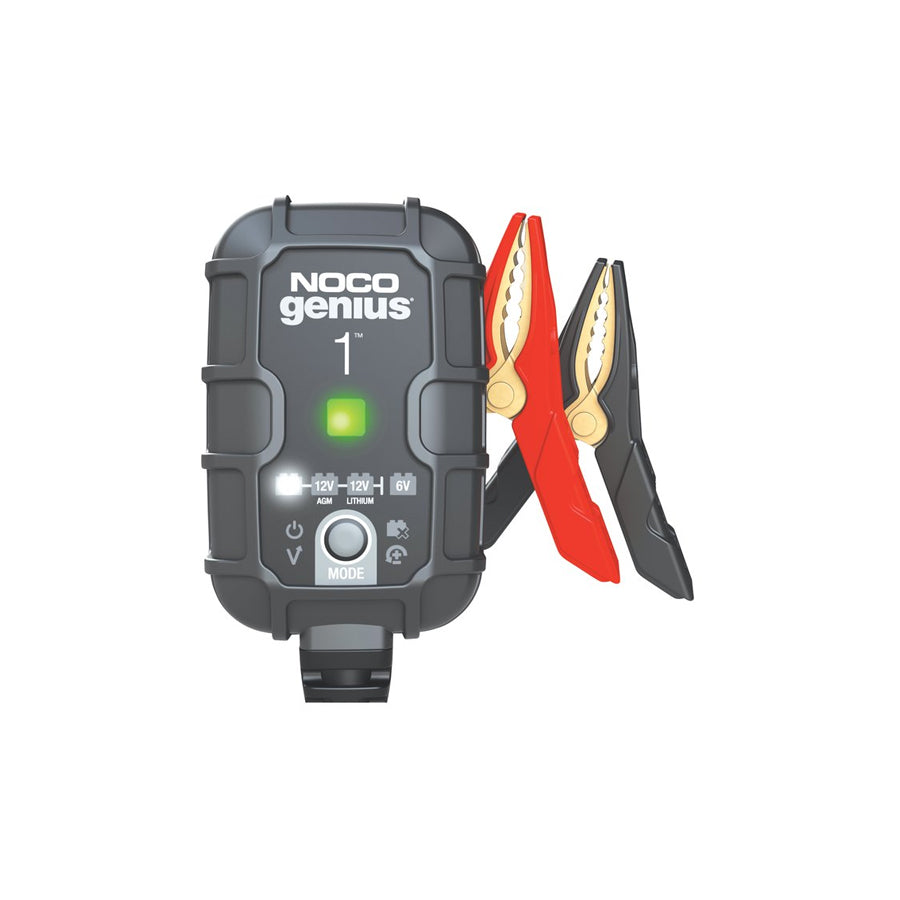 NOCO GENIUS1 GENIUS1EU Battery Charger 1A, 1 (dead batteries) , 12, 6V, 30Ah