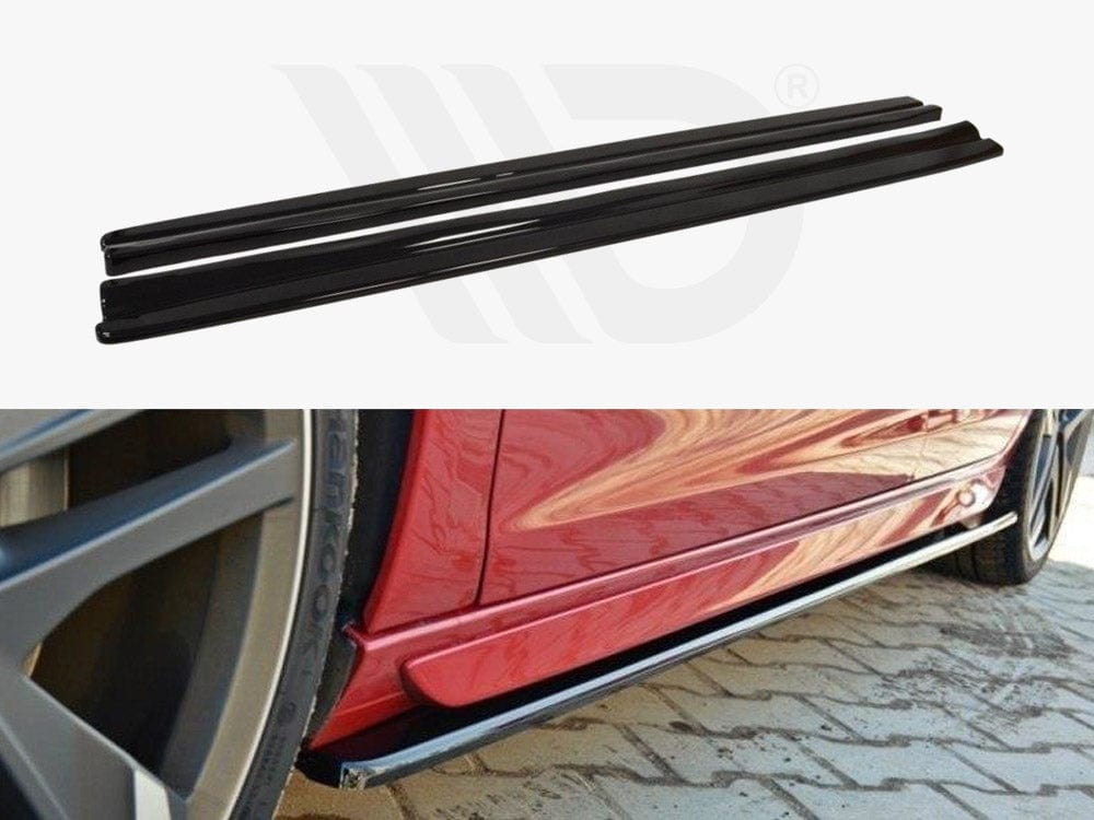Maxton Design PE-308-GTI-SD1T Side Skirts Diffusers Peugeot 308 II GTIfits | Duco Car Parts UK Car Parts