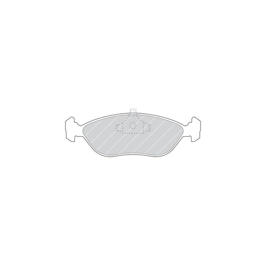 Ferodo Fsl1278 Brake Pad Set Fuse Technology Not Prepared For Wear Indicator