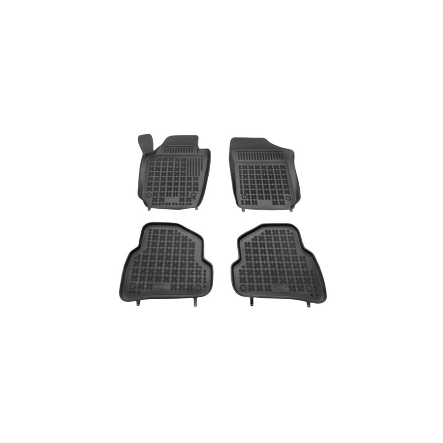 REZAW PLAST Tailored 200110 Floor mat set for VW Polo V Hatchback (6R1, 6C1) Elastomer, Front and Rear, Quantity: 4, Black
