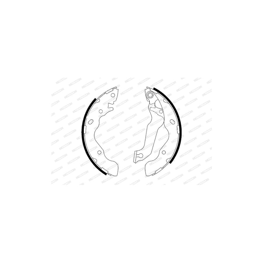 FERODO PREMIER FSB607 Brake Shoe Set