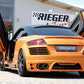 Rieger 00055158 Audi 8J TT Rear Bumper for Twin Tailpipe Left & Right