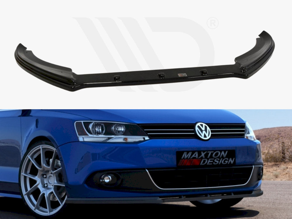 Maxton Design VW-JE-6-FD1T Front Splitter VW Jetta MK6 Standard Pre-facelift (2011-2014) | Duco Car Parts UK Car Parts